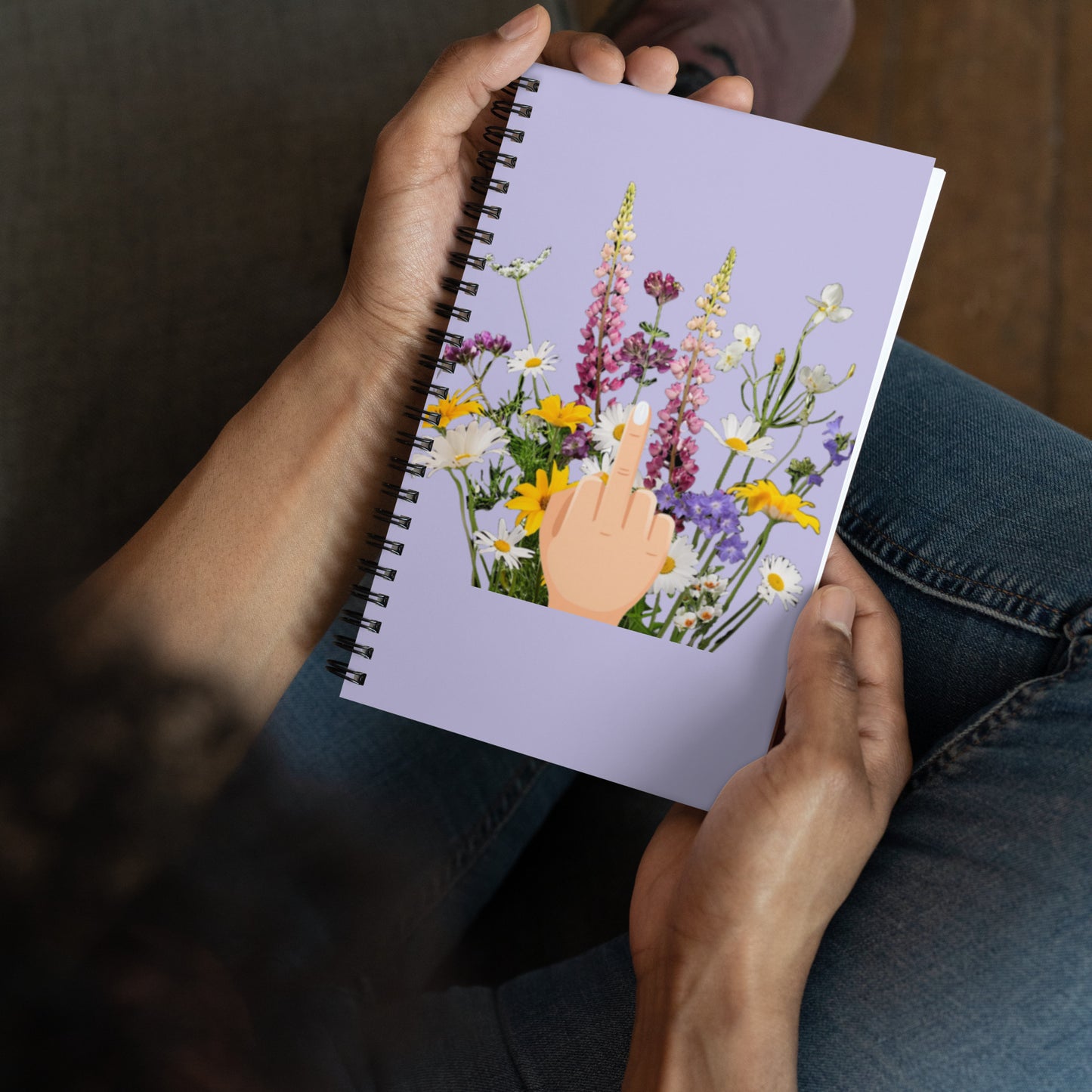 Delicate Flower Notebook